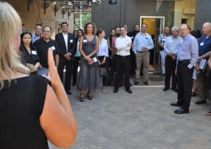 New members heard about promotional opportunities available through the Pasadena Chamber