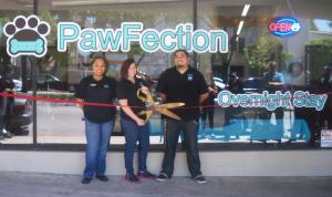 Pawfection invited canines and their human companions to a ribbon cutting celebration at their 404 North Lake location.