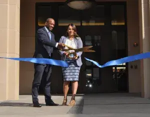 ultraHealth opened with a ribbon cutting